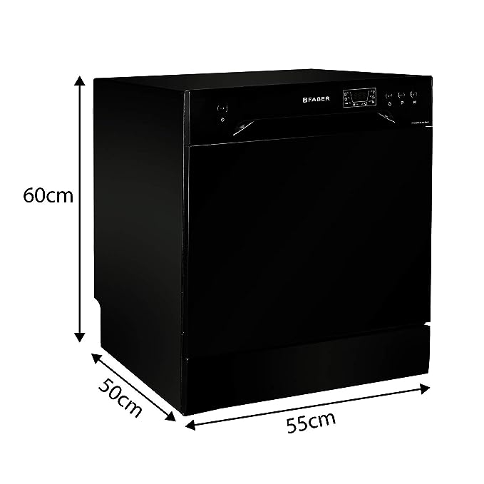 Faber table top 8 Place Setting Dishwasher (FFSD 6PR 8S Ace Black) (OPEN BOX) Faber table top 8 Place Setting Dishwasher (FFSD 6PR 8S Ace Black) (OPEN BOX)